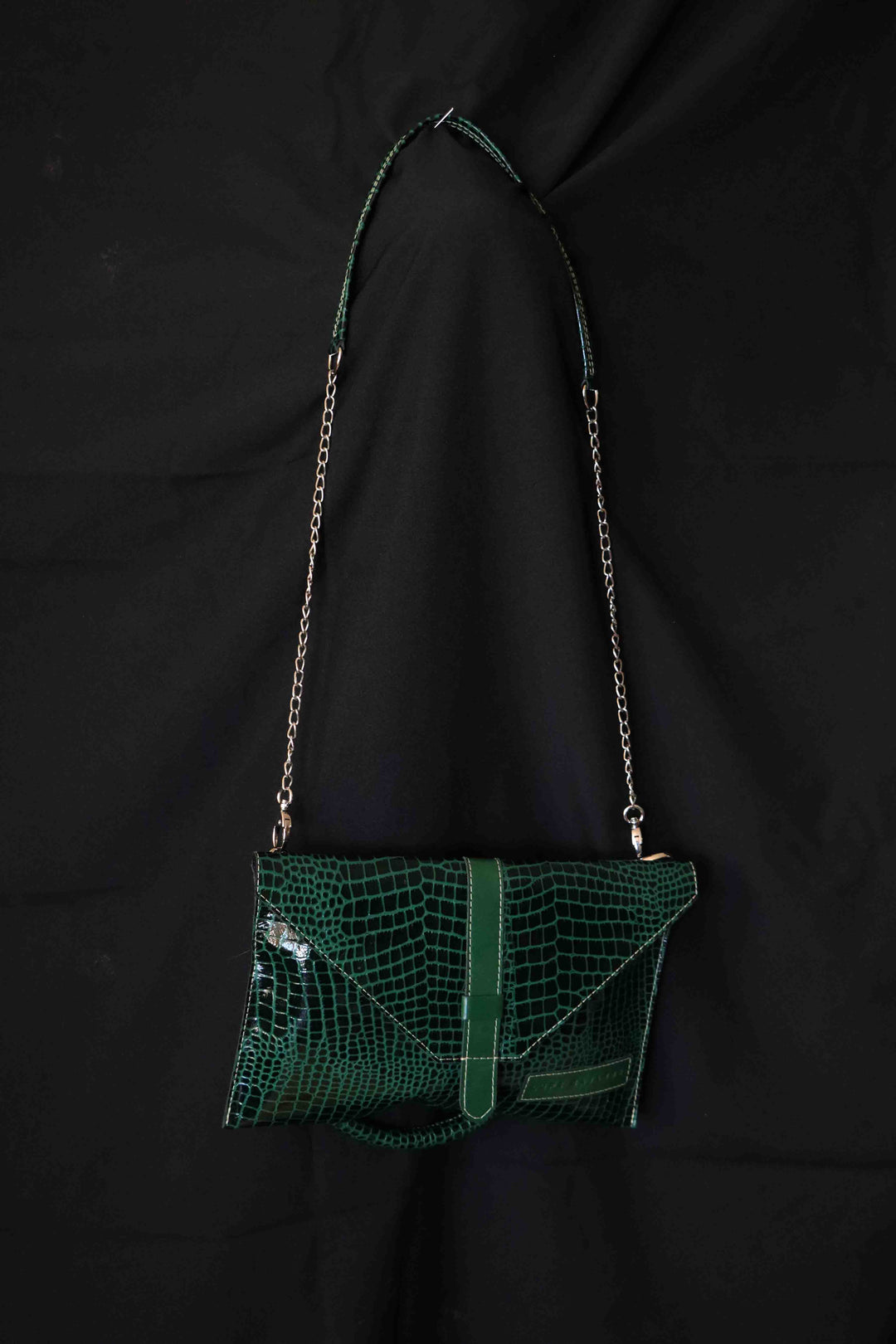 Cartera Verde Esmeralda – Lupe Gajardo